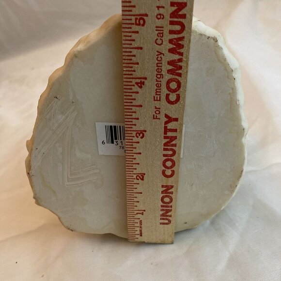 VTG Y2K Snowman Family Candle Holder Figurine Resin 6" Christmas Holiday Collage - Picture 5 of 6